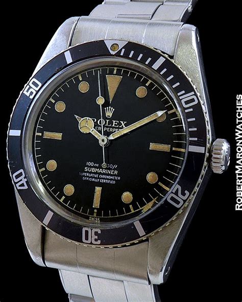 rolex submariner 5508 gilt 4 lines